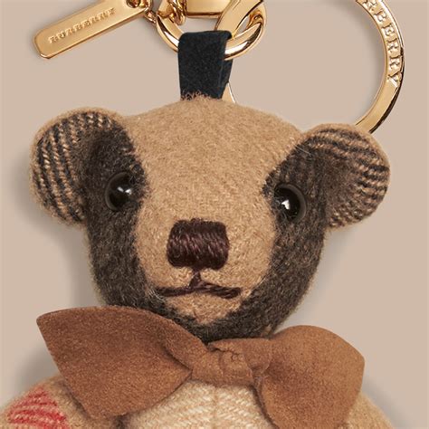 burberry thomas bear made in|Burberry thomas bear charm.